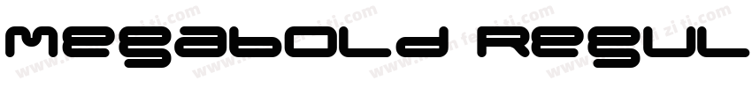 megabold Regular字体转换